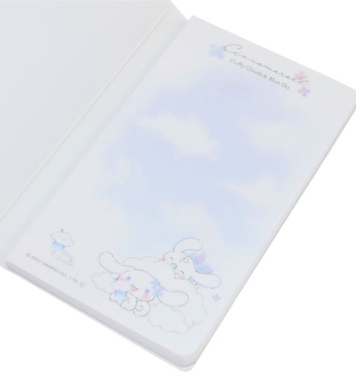 Sanrio Booklet Memopad [Cinnamoroll/Sky Blue]