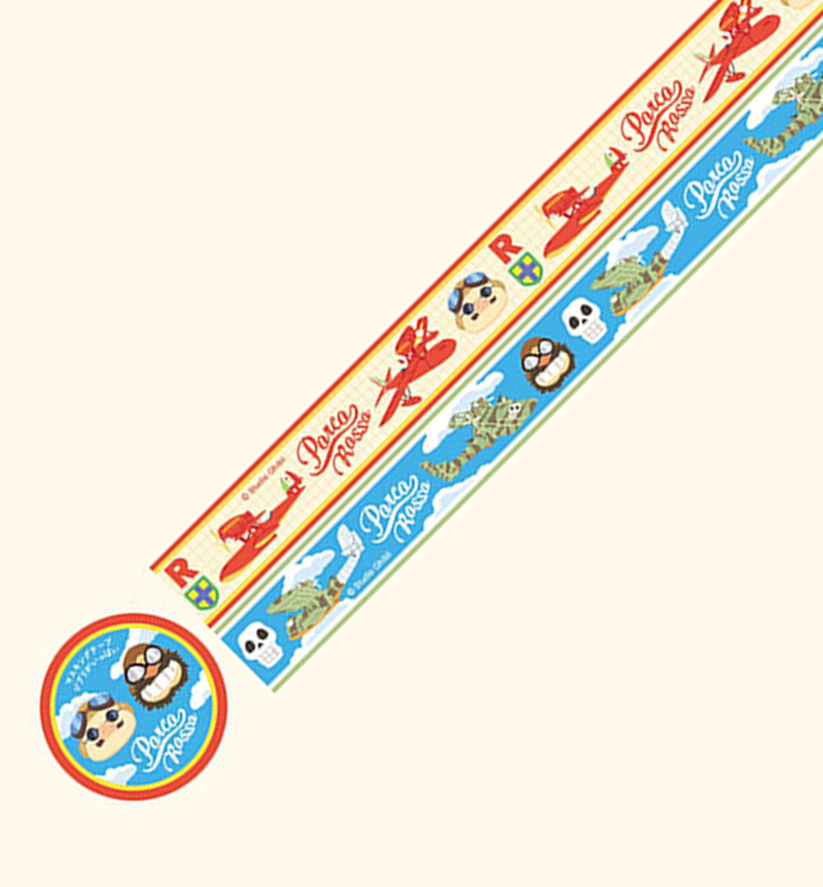 Porco Rosso Washi Tape [2 Rolls]