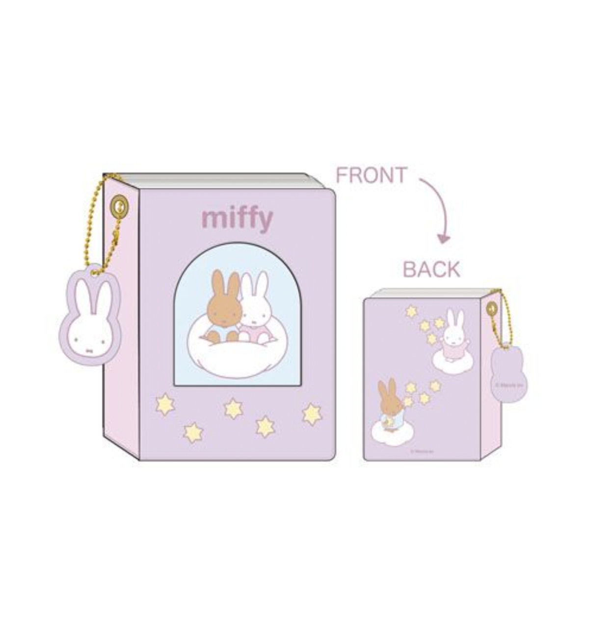 Miffy Photocard Collect Book [Purple]