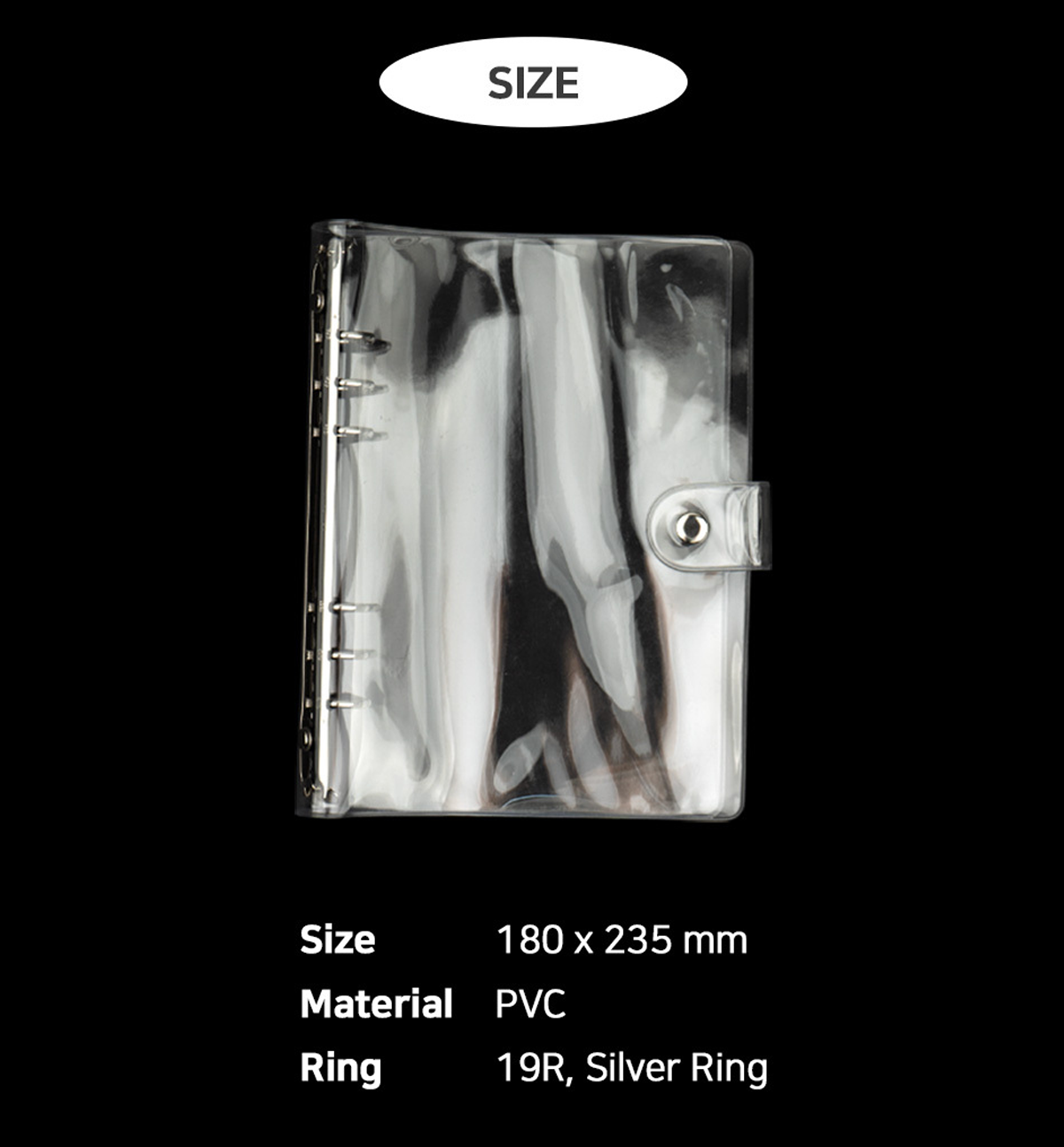 A5 PVC Pocket Cover [R19]