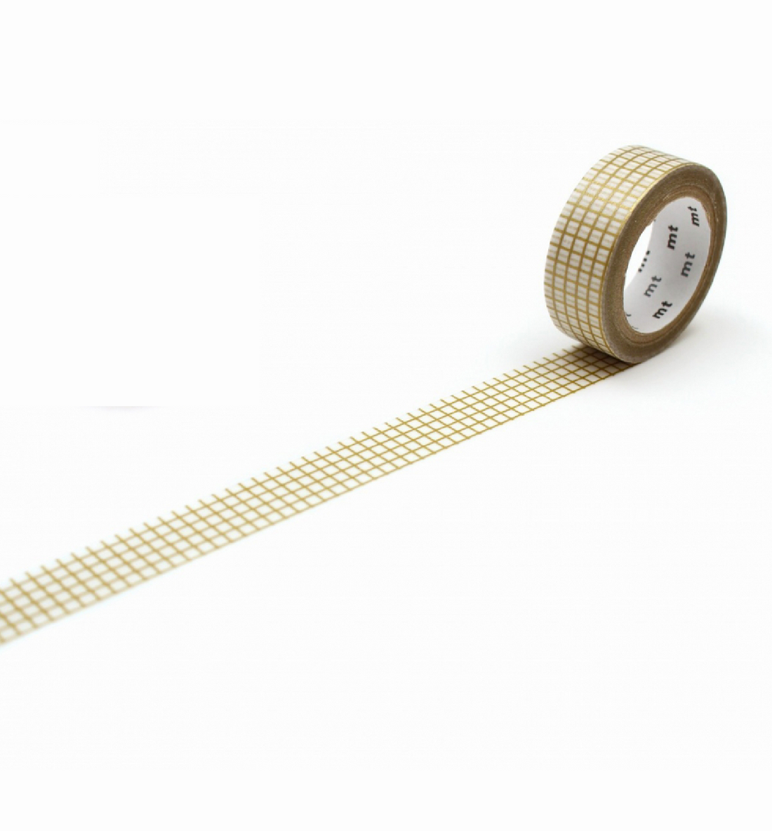 Mt Gold Grid Washi Tape