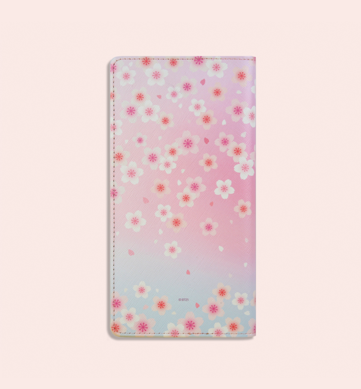BT21 Cherry Blossom Large Passport Cover [Tata]