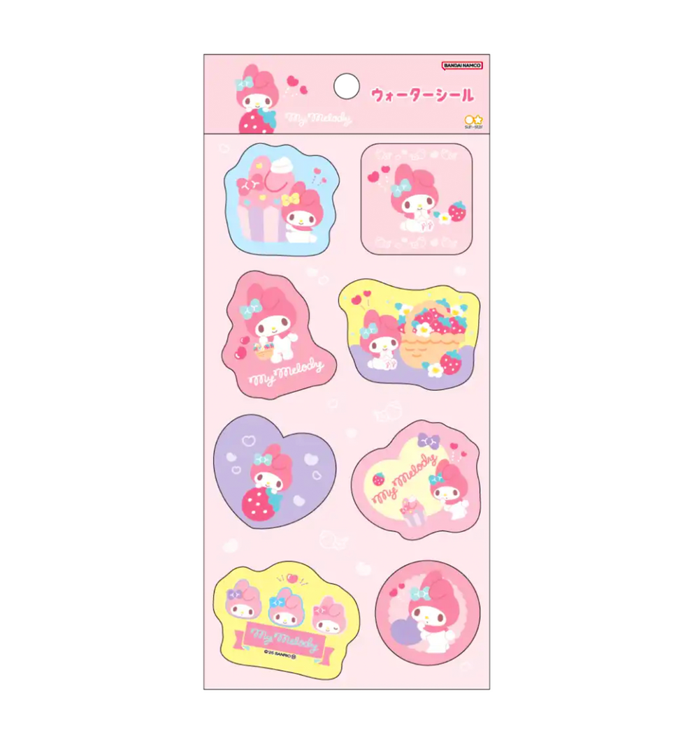 [JAPAN] Sanrio Water Sticker [My Melody]