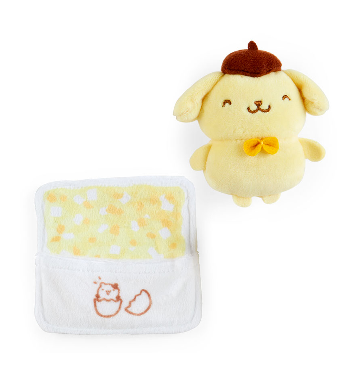 Sanrio Pompompurin Plush Mascot Holder – 30th Anniversary Edition