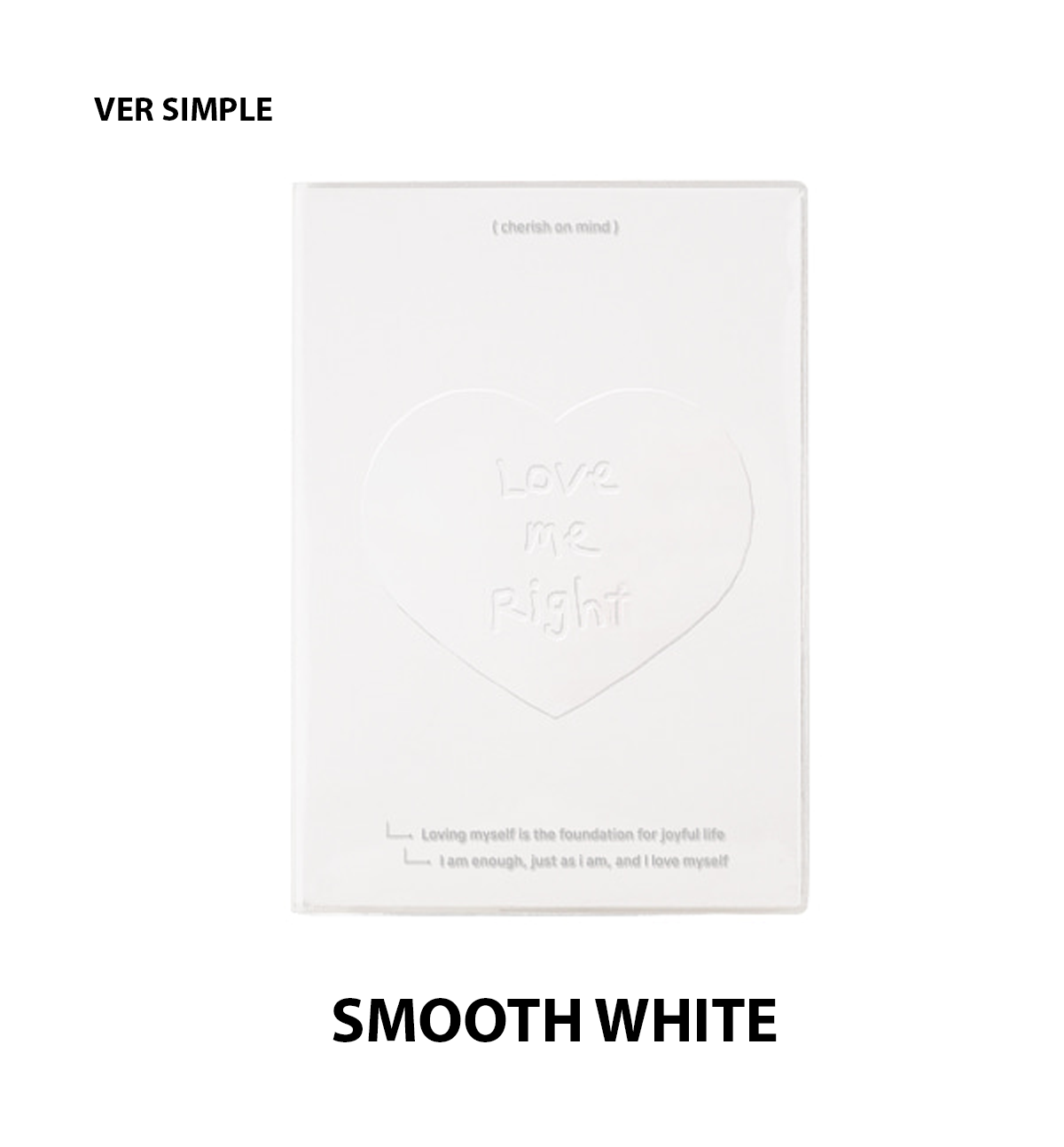 Love Me Right Monthly Planner