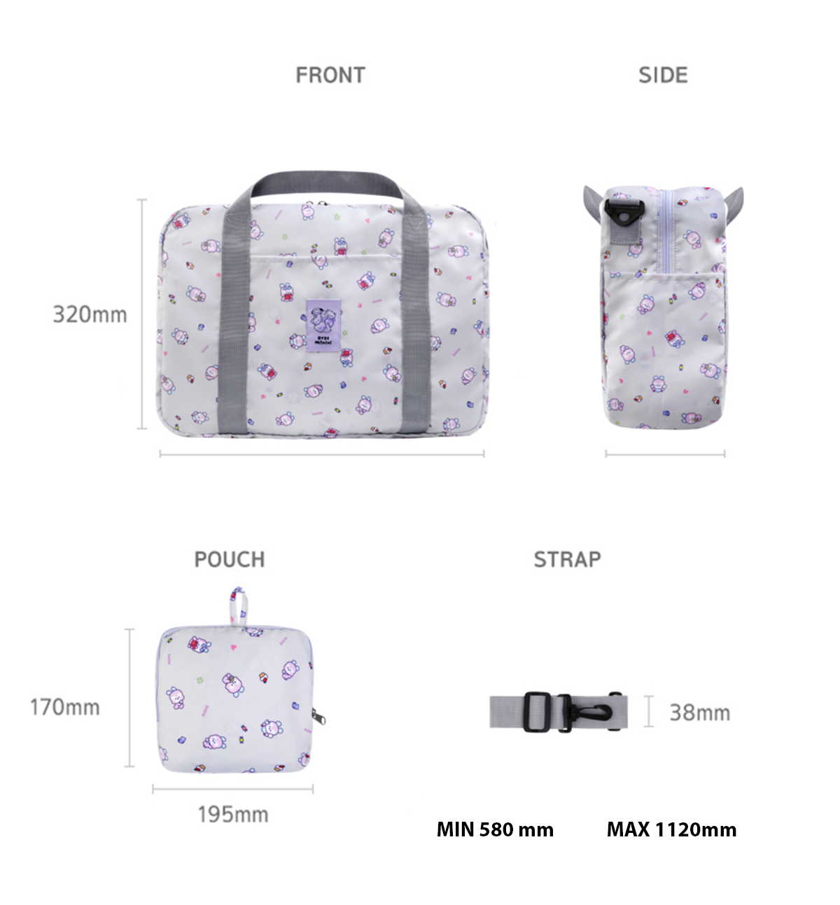 BT21 Minini Folding Bag