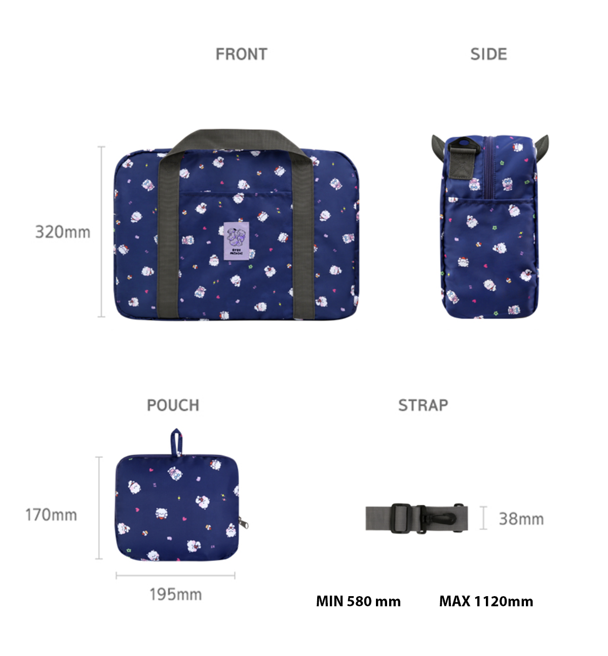 BT21 Minini Folding Bag