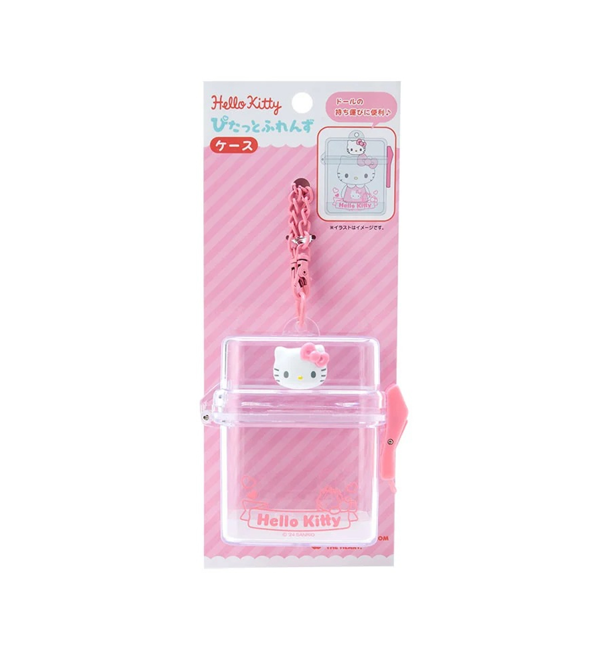 Sanrio Pittato Friends Mini Series Clear Case [Hello Kitty]