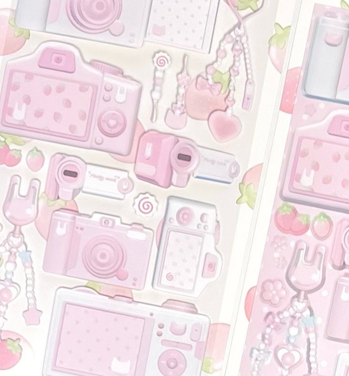 Toy Camera Frame Seal Sticker