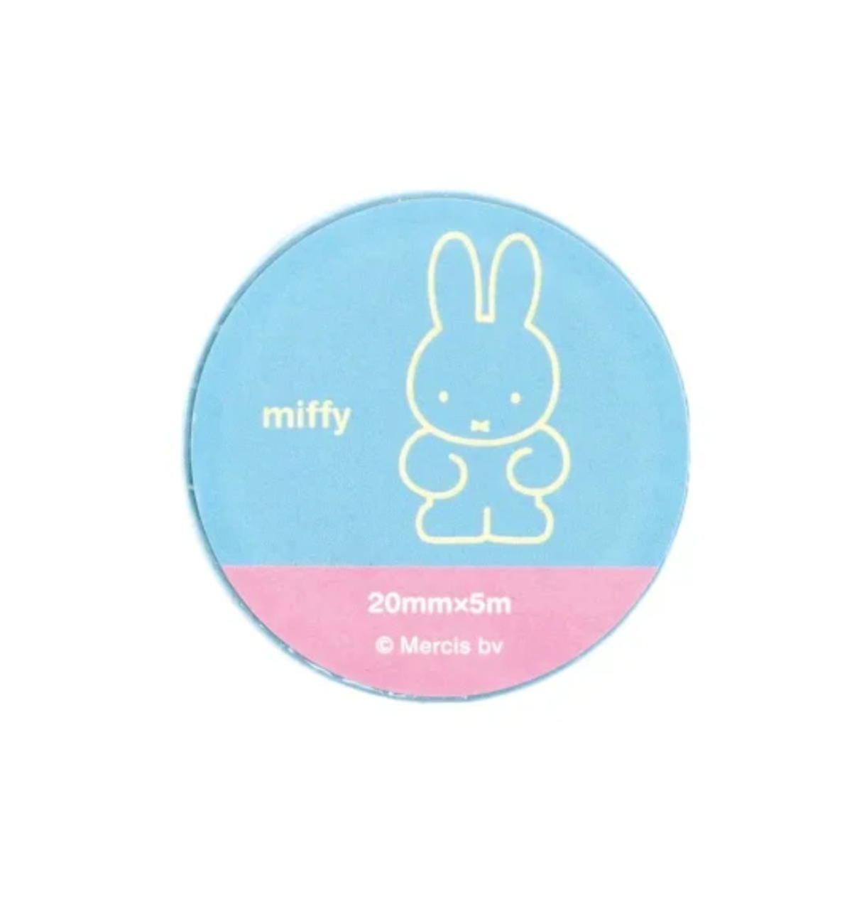 Miffy Gold Foil Washi Tape [Blue & Pink]