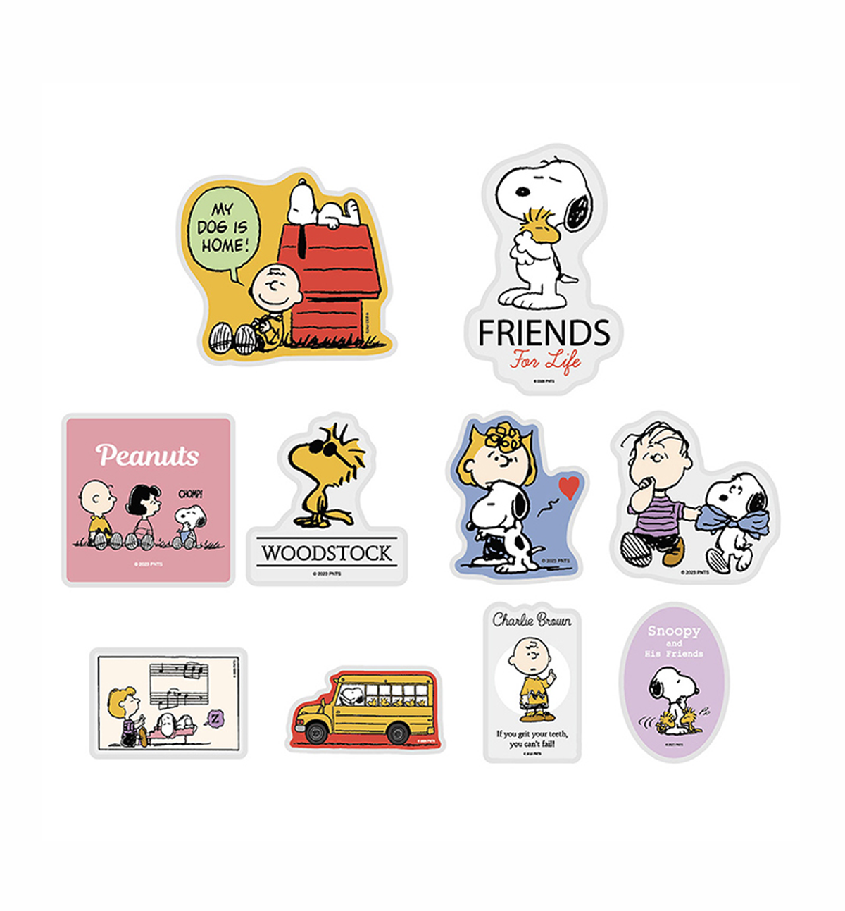 Snoopy Vinyl Deco Sticker Set