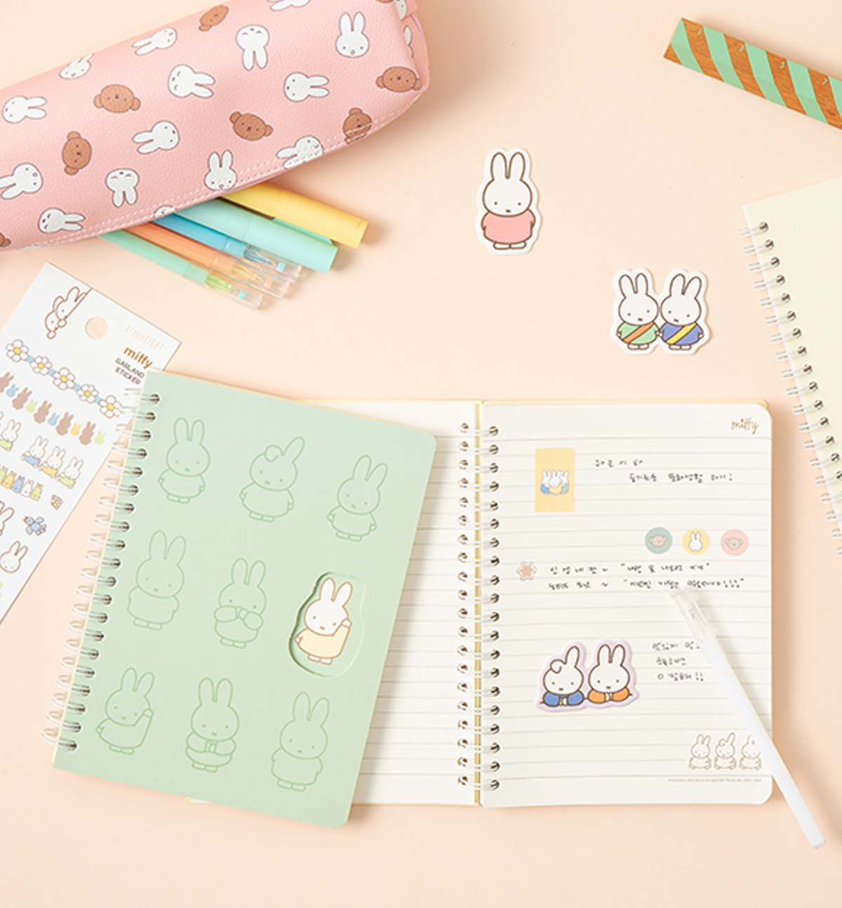 B6 Miffy Lined Notebook
