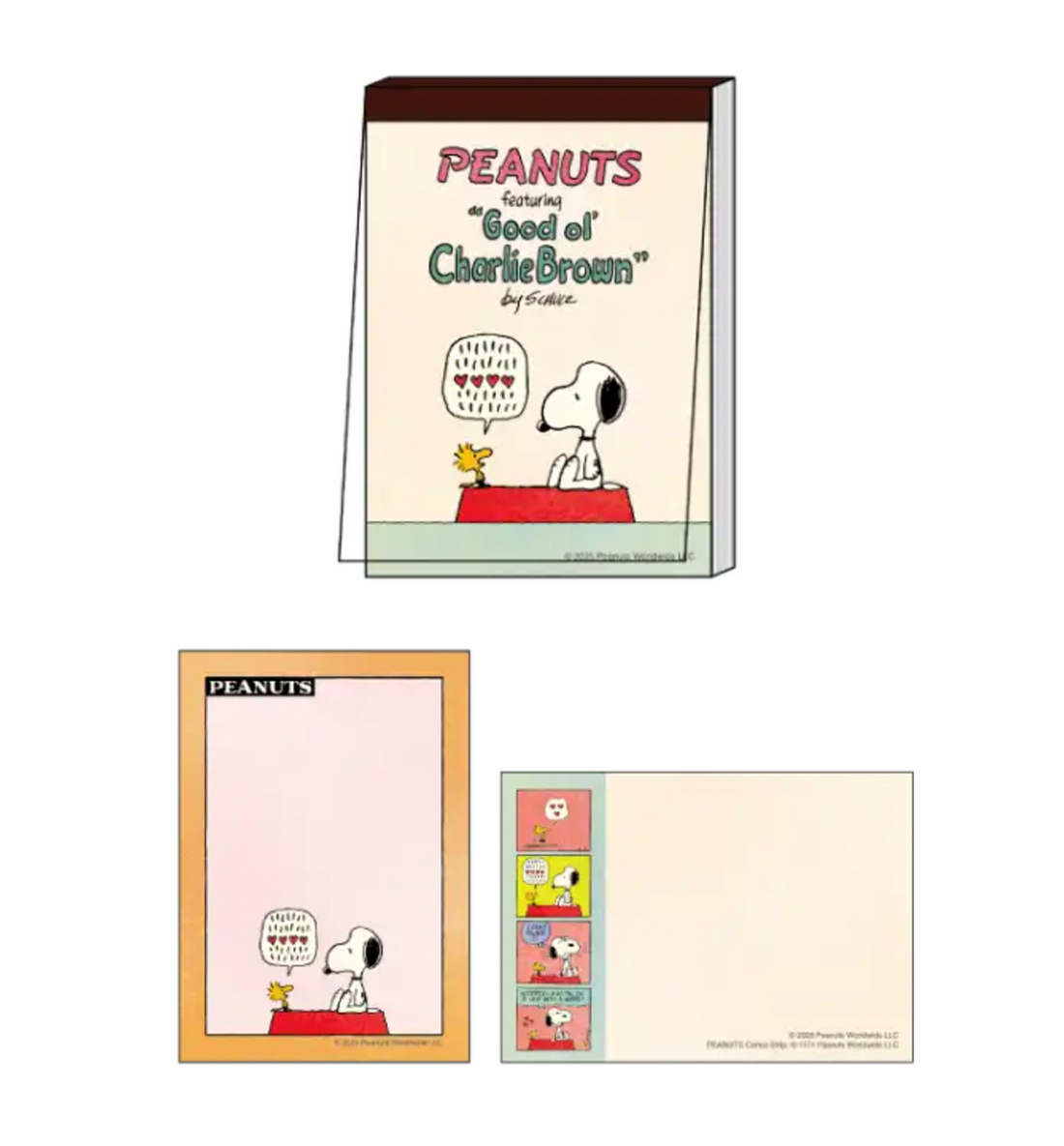 [JAPAN] Peanuts Snoopy Mini Memopad [Favorite Story]