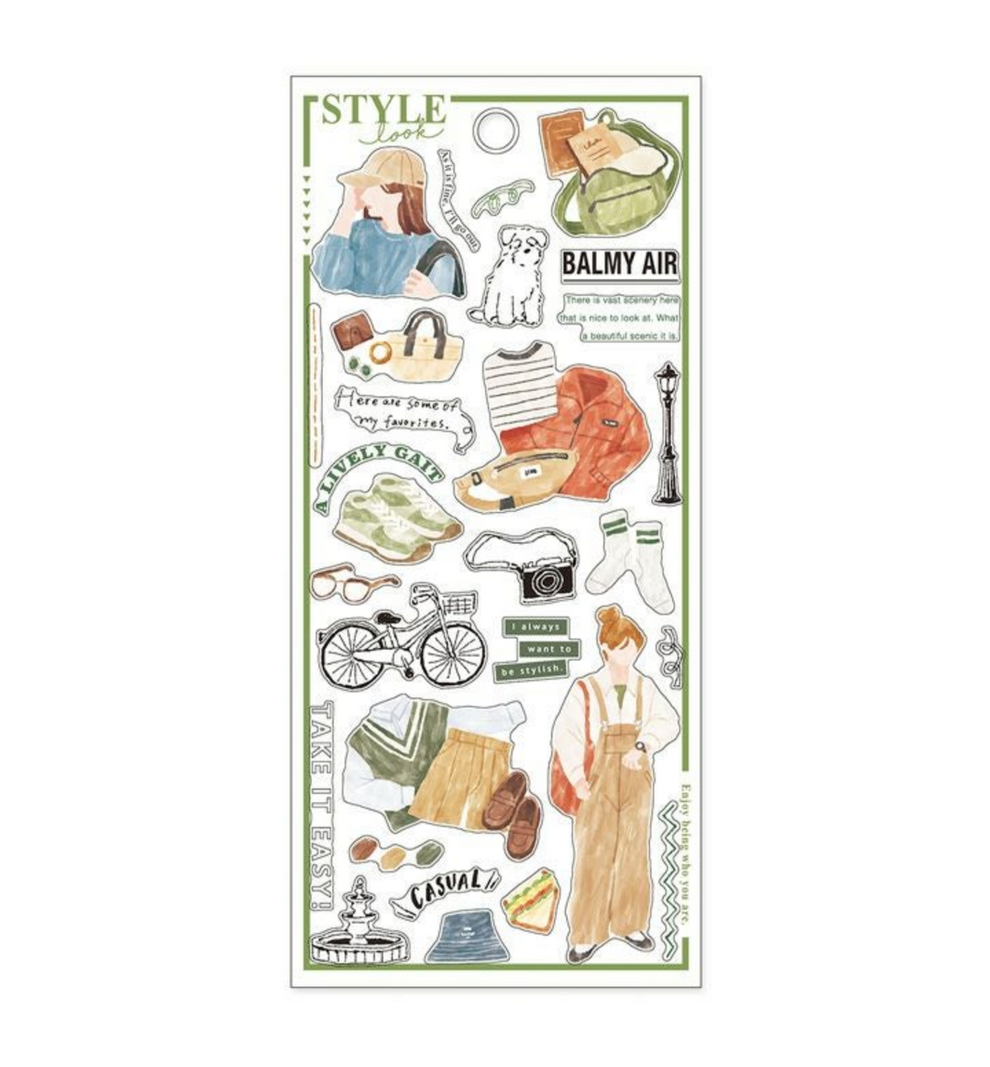 Style Look Stickers [Stroll Day]