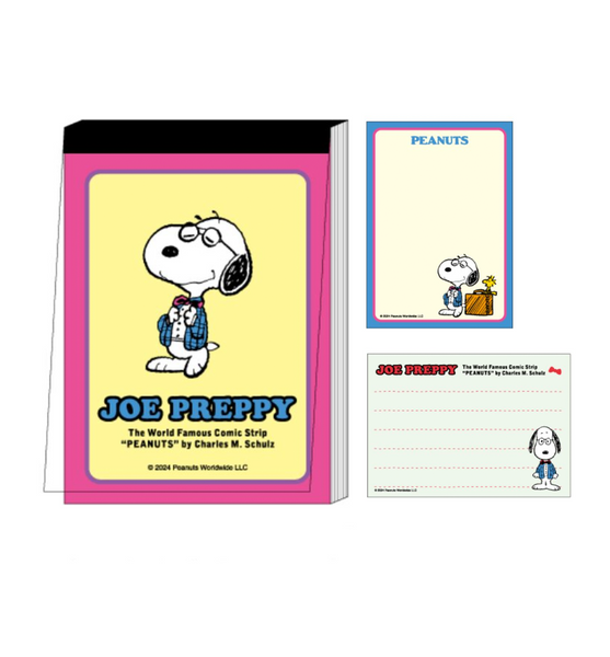 JAPAN] Peanuts Snoopy Mini Memopad [Joe Preppy]
