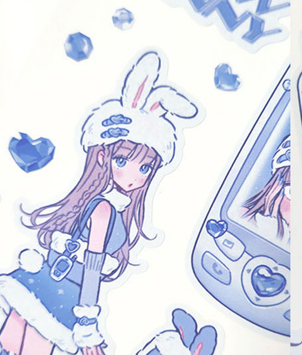 Snow Bunny Sticker