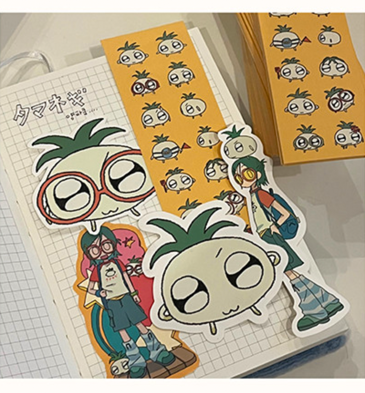 Yuri Onion Caution Sticker Set [3 Stickers]