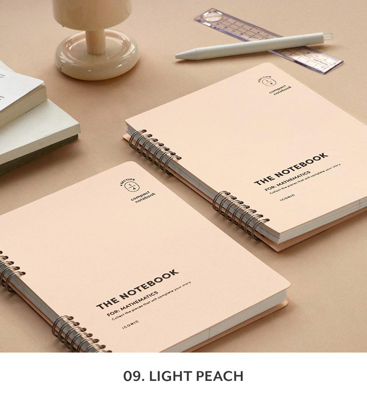 A5 Compact Math Notebook [4 Colors]