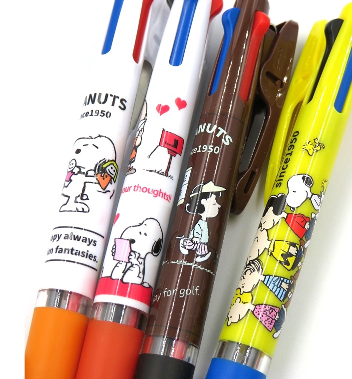 Peanuts Snoopy Jetstream 0.5mm Pen [Orange]