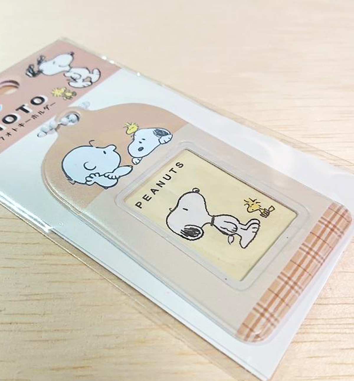 Snoopy & Friends Mini Photocard Holder [Beige]