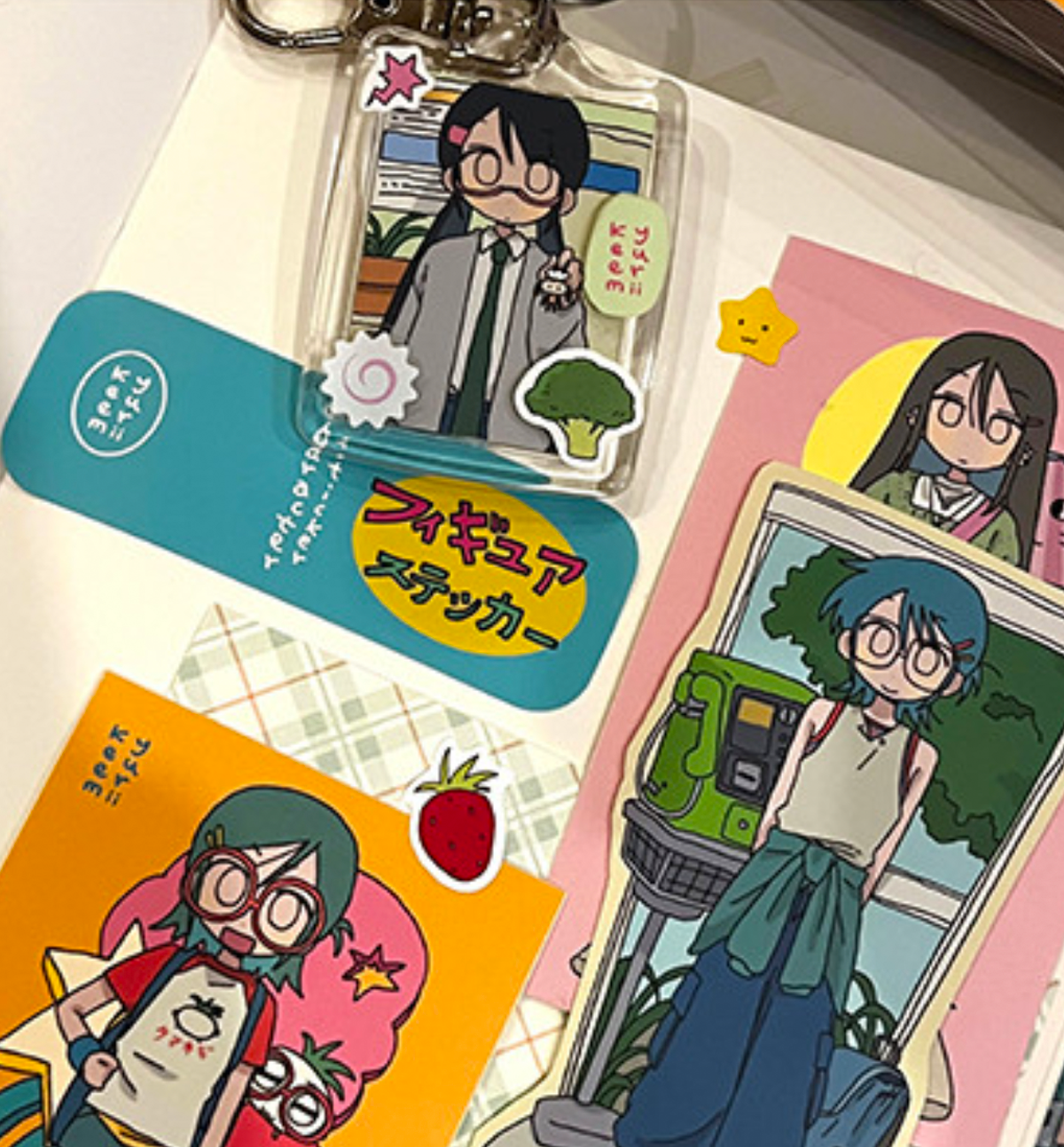 Yuri Characters Sticker