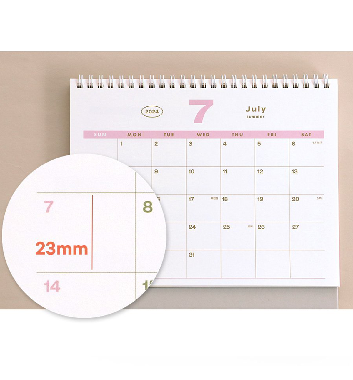 2024 Palette Desk Calendar