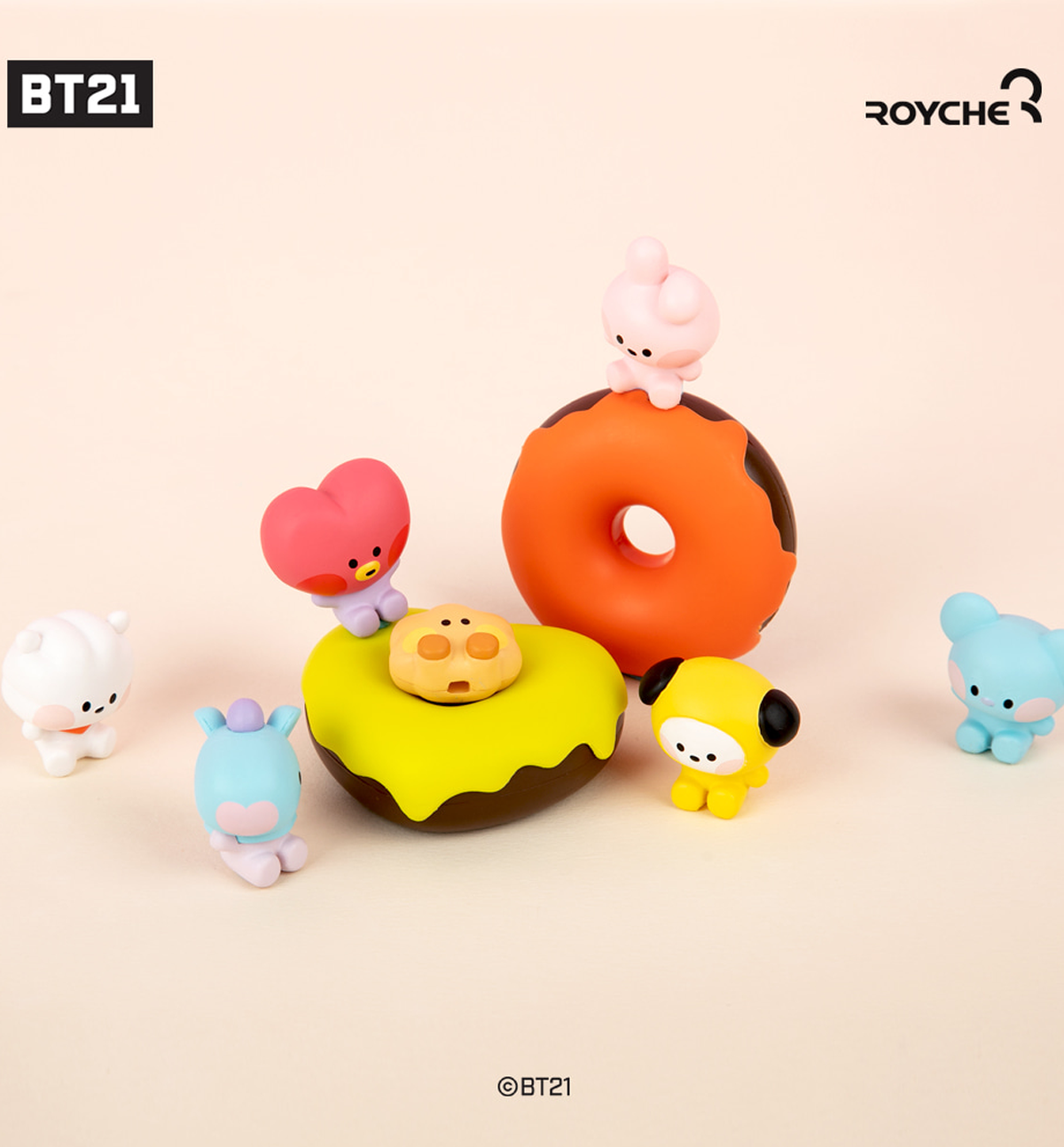 Mini Monitor Figure BT21 Minini Monitor Figure