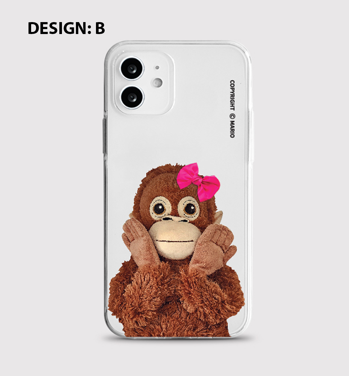 Couple Monkey Phone Case [Jelly]