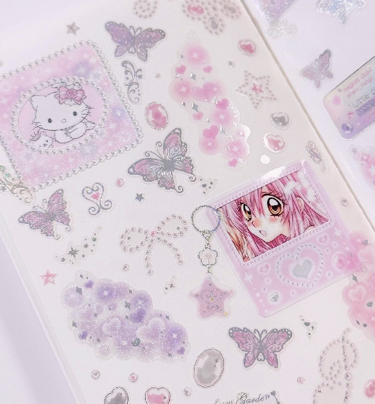 Kirakira Pixie Fly Seal Sticker