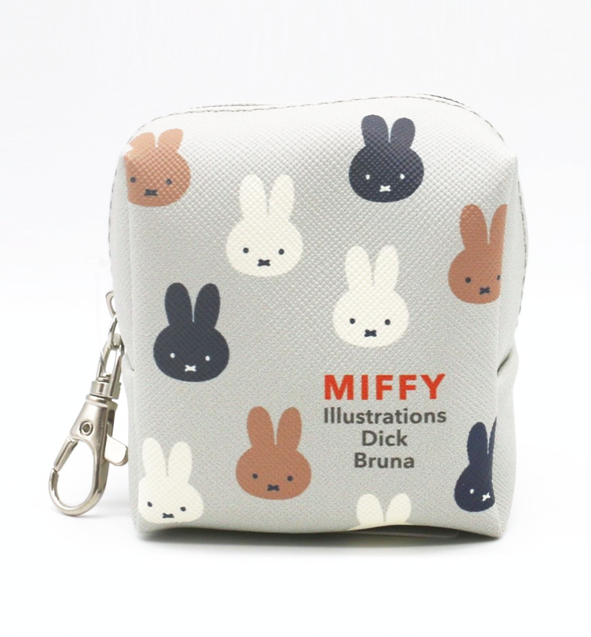 Miffy Mini Cube Pouch [Gray]