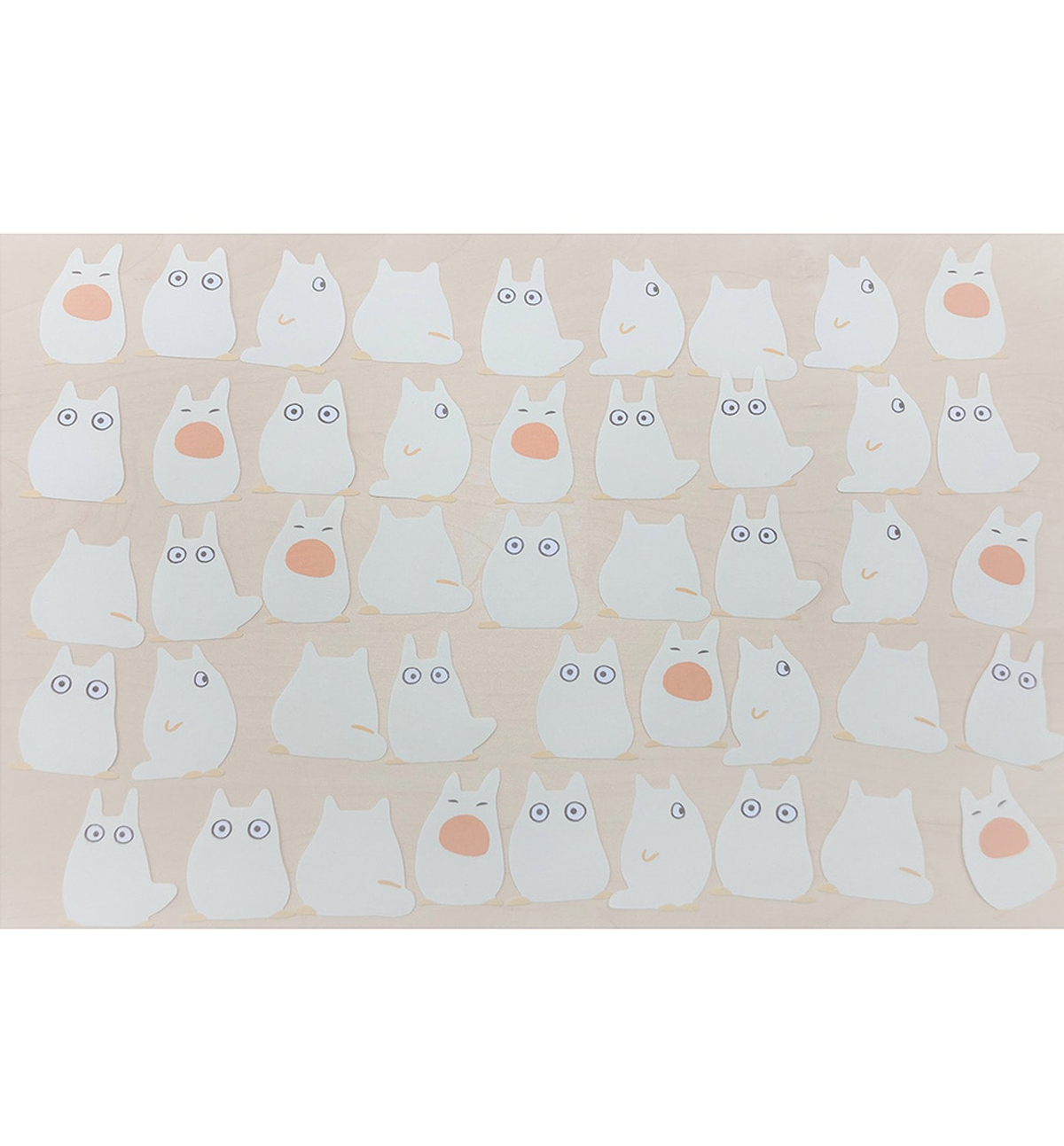 My Neighbor Totoro Flake Sticker Set [Small Totoro]