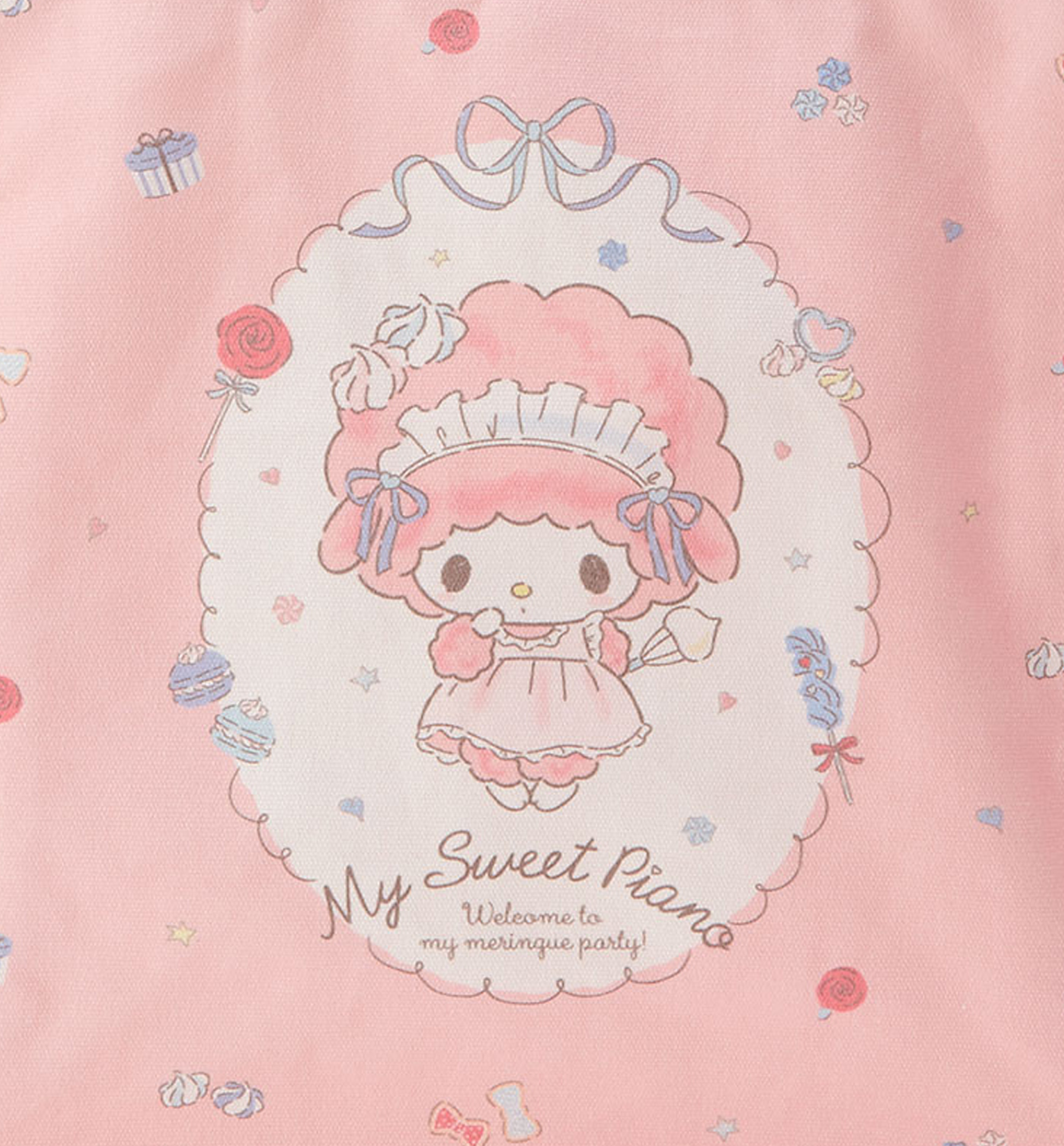 Sanrio My Sweet Piano Meringue Cookie Party Series Tote Bag [Limited Edition]