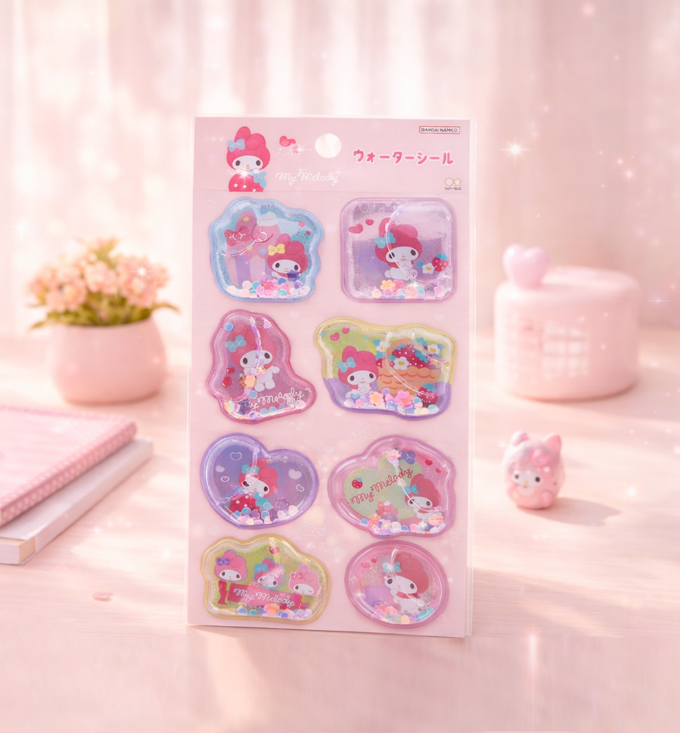 [JAPAN] Sanrio Water Sticker [My Melody]