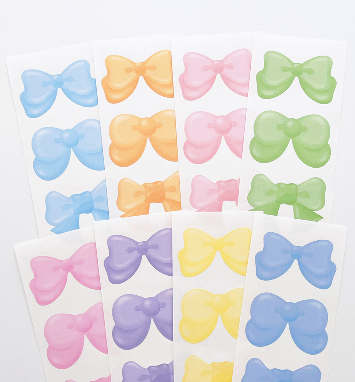 Ribbon Paper Sticker Set