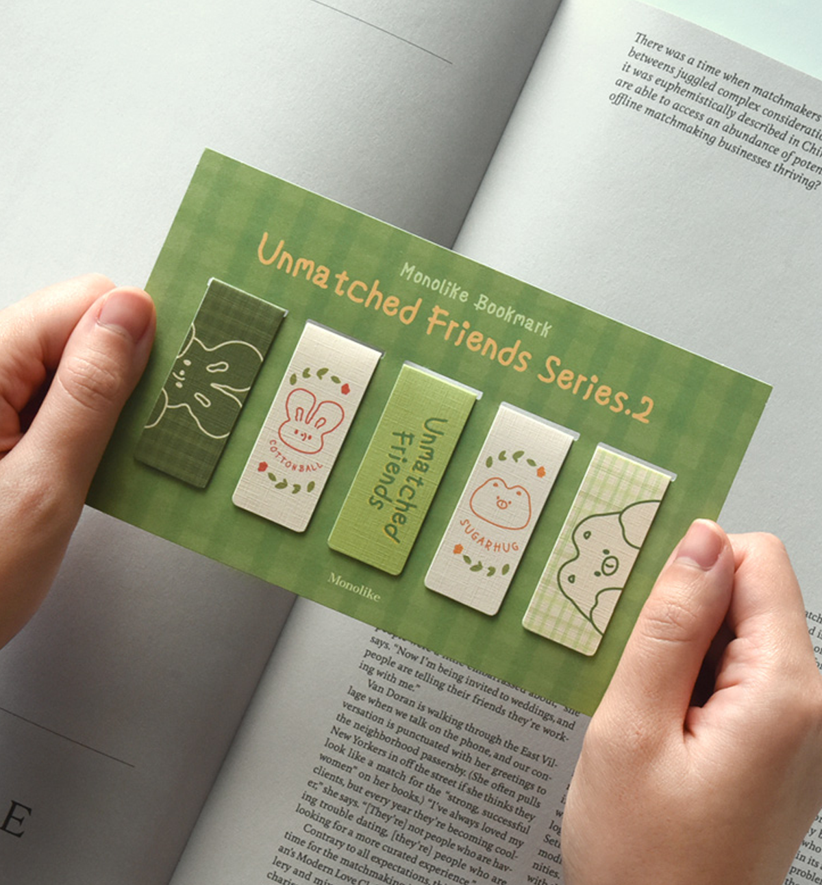 Unmatched Friends Bookmark [Series 2]