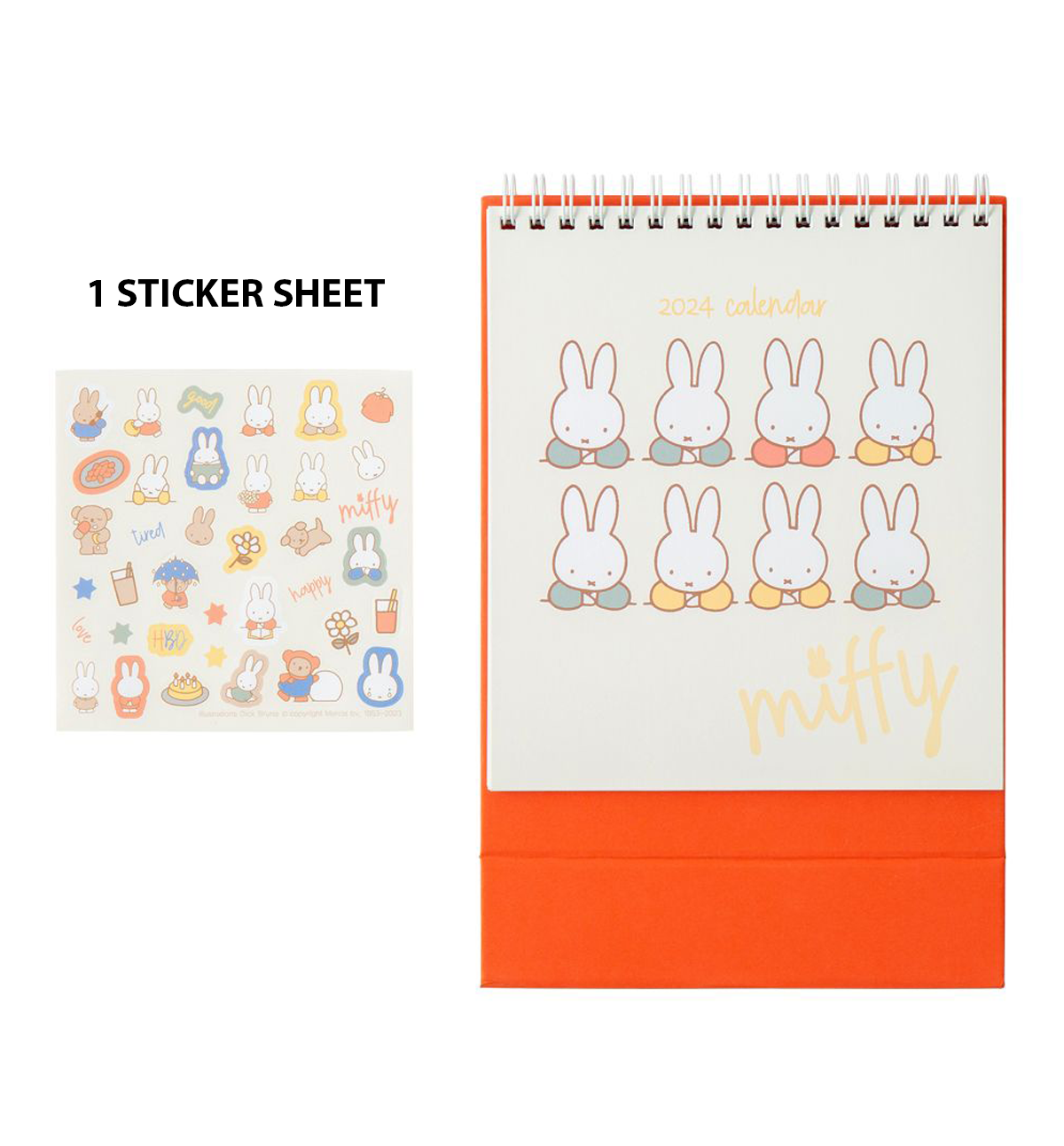 2024 Miffy & Friends Desk Calendar