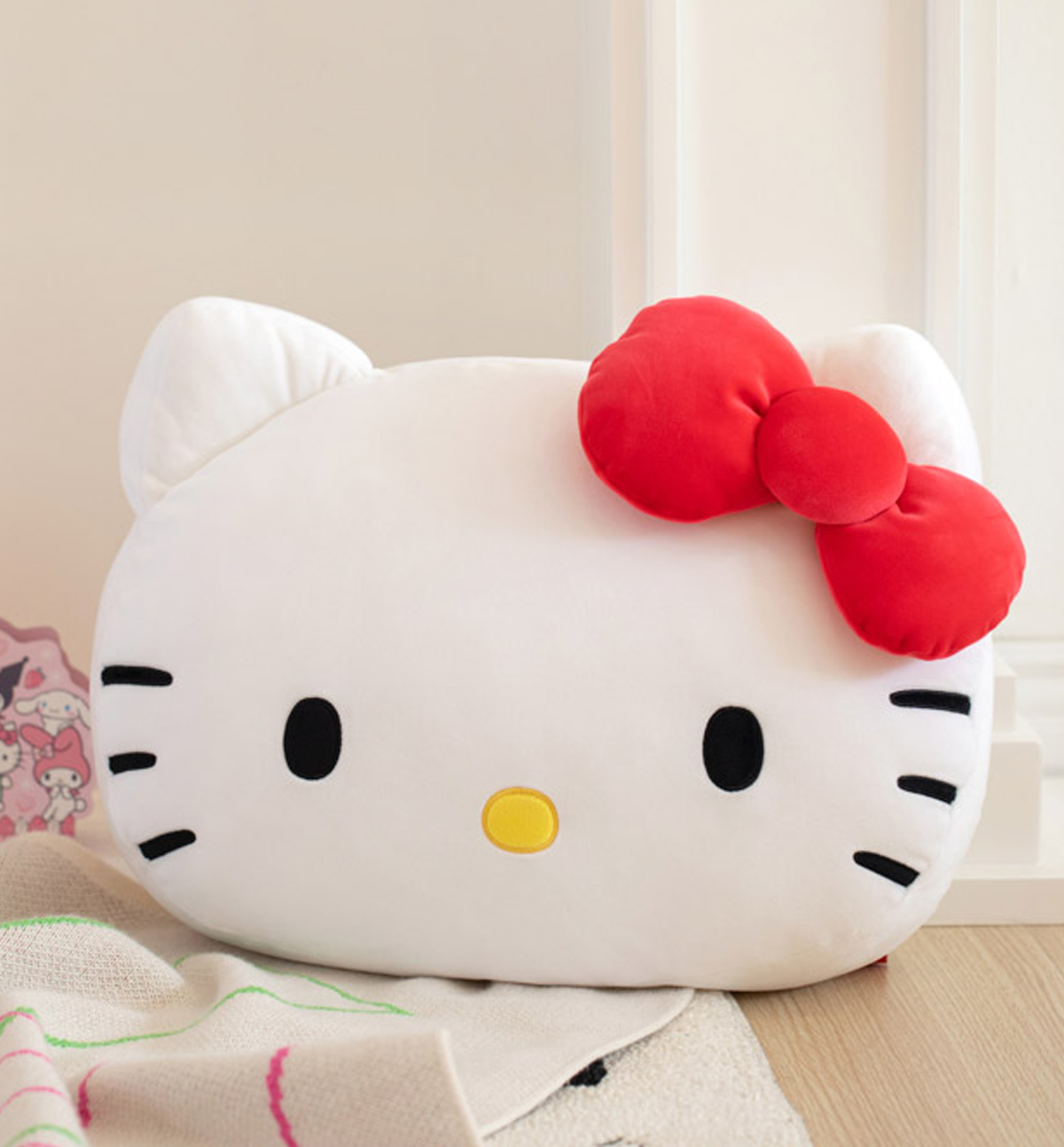 Hello Kitty Face Cushion