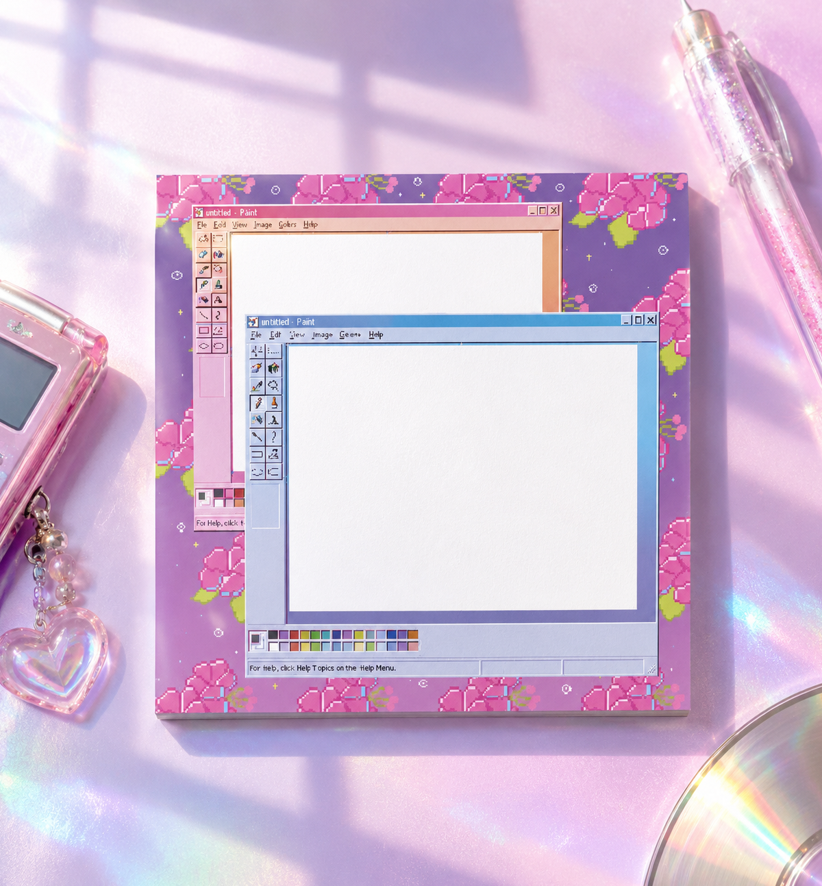 Y2K Retro Memopad
