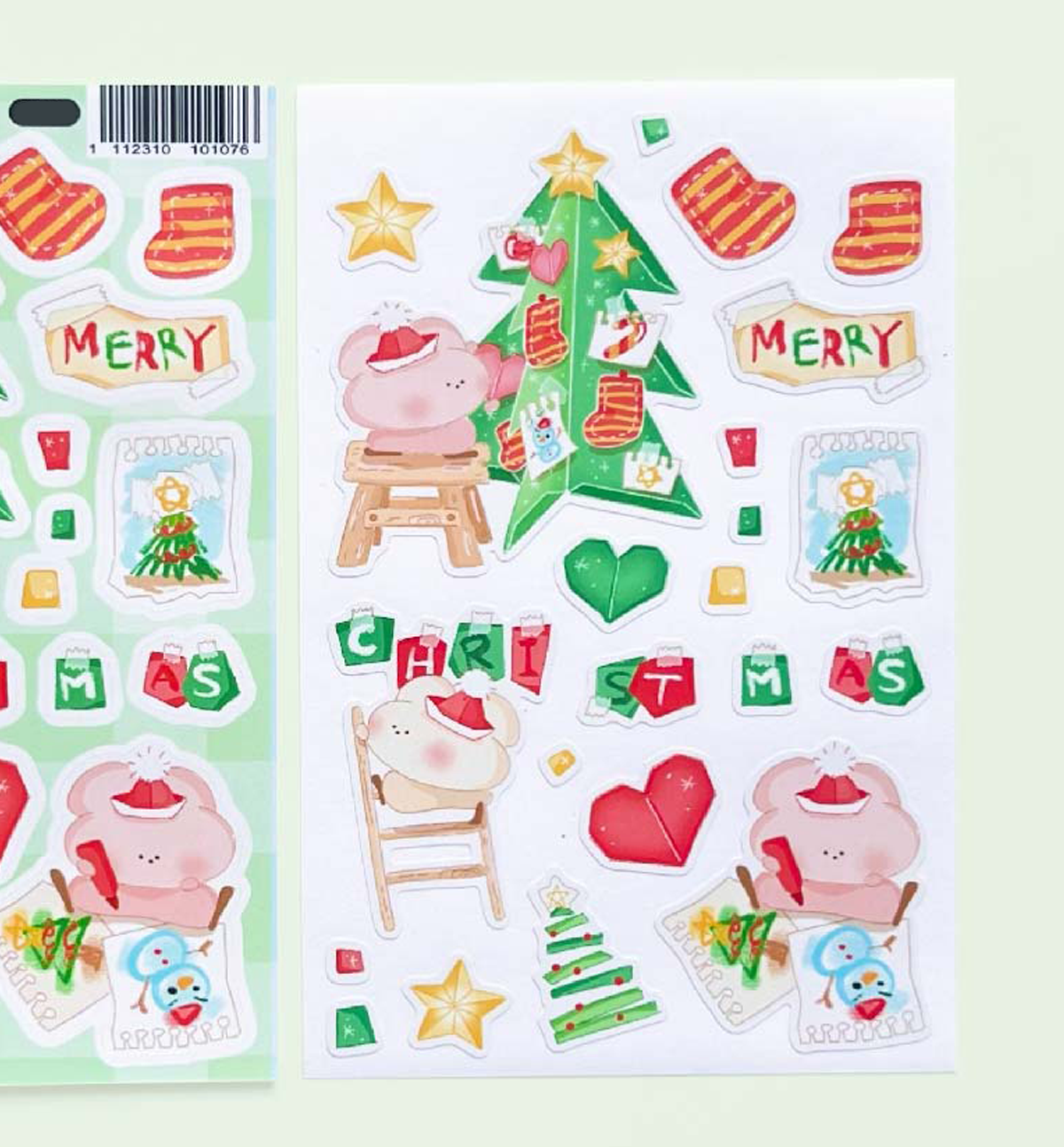 Christmas Deco Seal Sticker