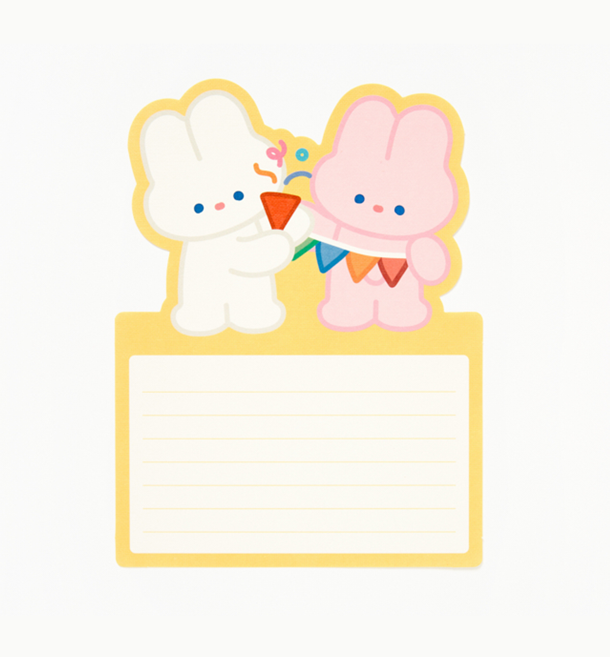 Party Bunny Letters & Envelopes