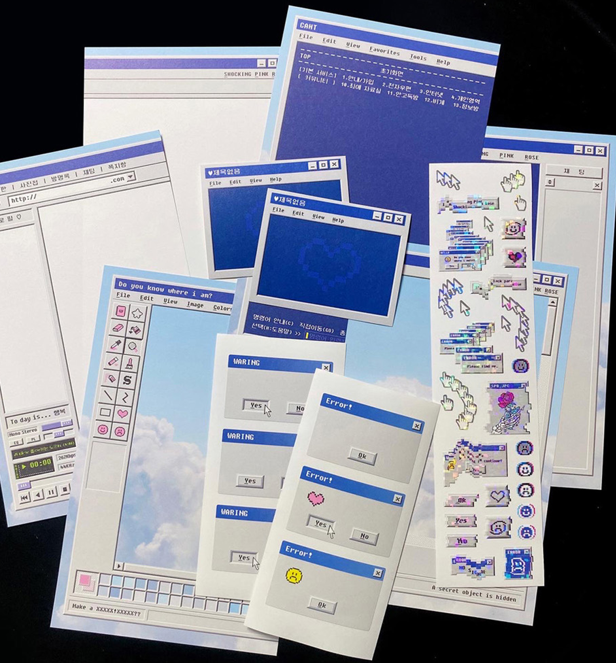 File Error Message Sticker Error Message Sticker Pack