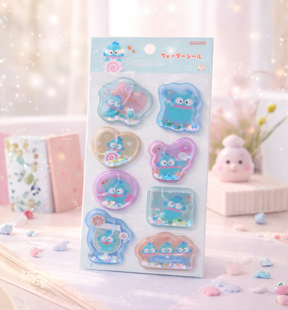 [JAPAN] Sanrio Water Sticker [Hangyodon]