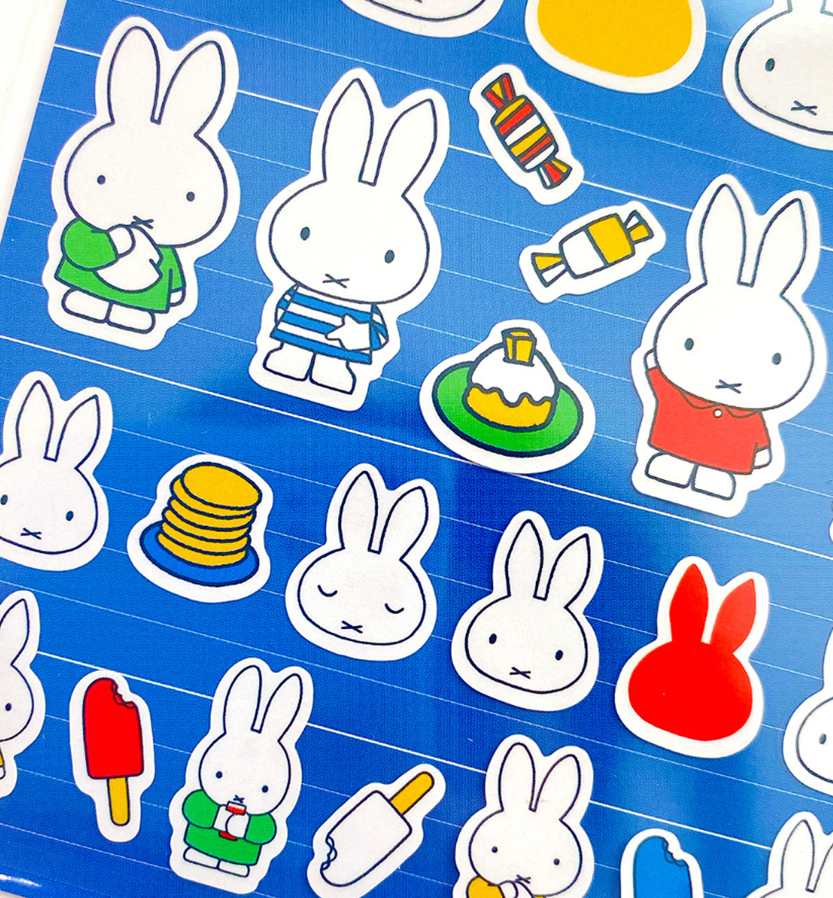 Miffy Sticker [Blue Yummy Food]