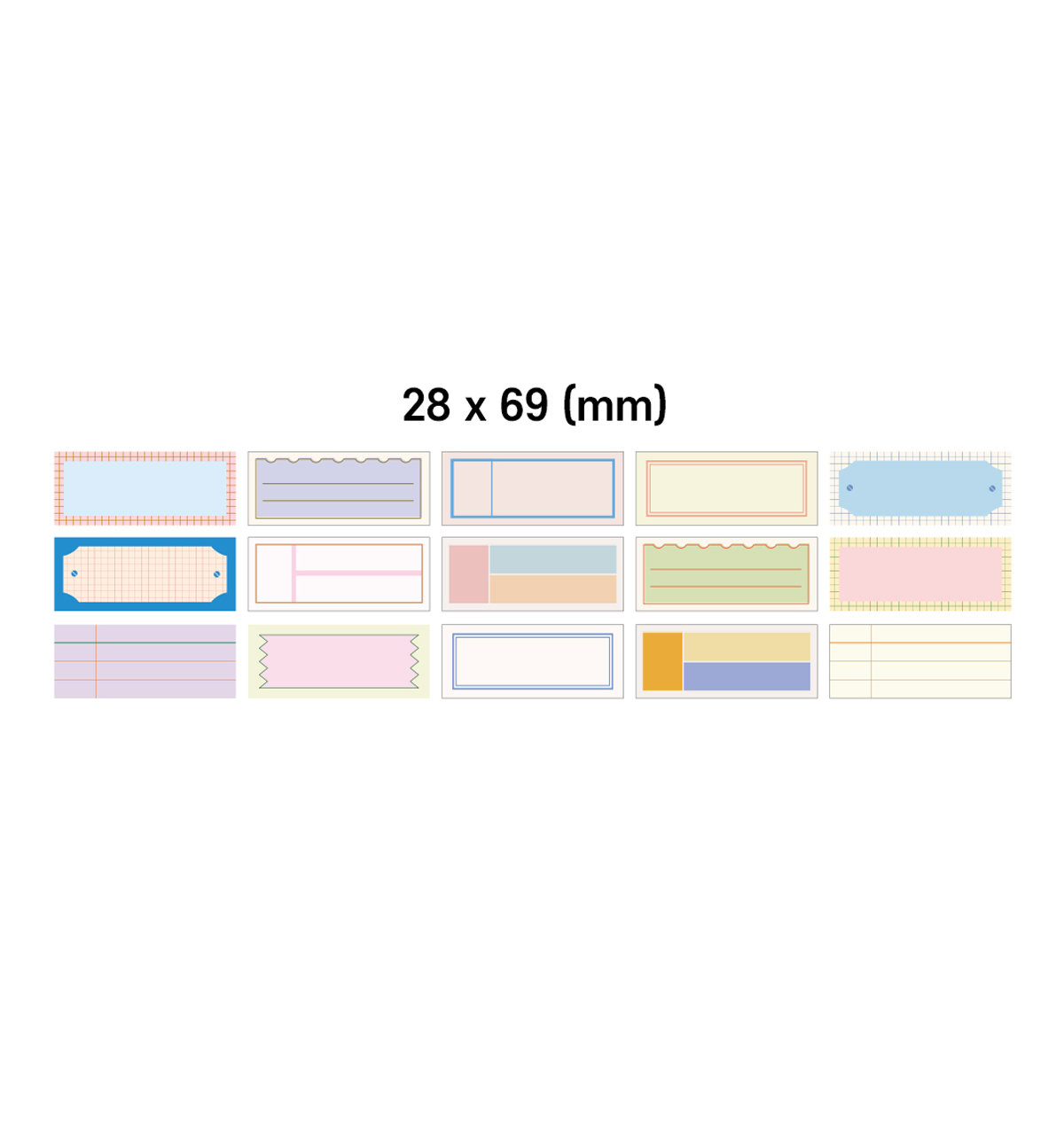 Message & Label Sticker Pack [102 Stickers]