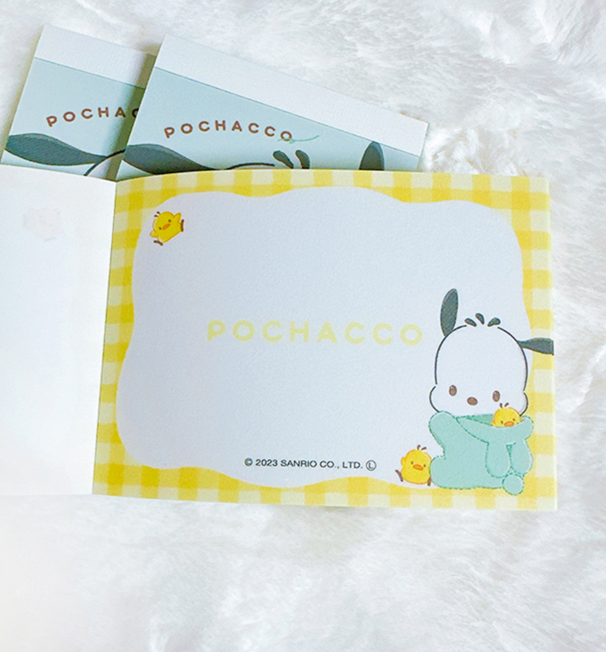 Sanrio Pochacco Mini Memopad [Fluffy Rabbit]