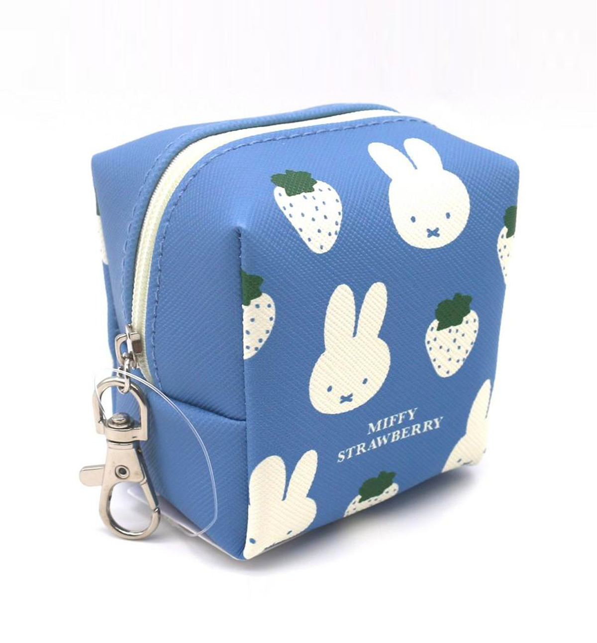 Miffy Mini Cube Pouch [Blue Strawberry]