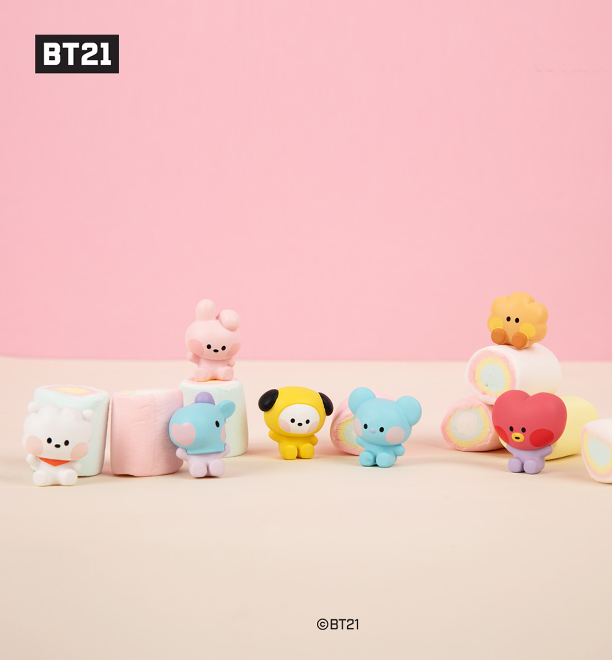 Mini Monitor Figure BT21 Minini Monitor Figure