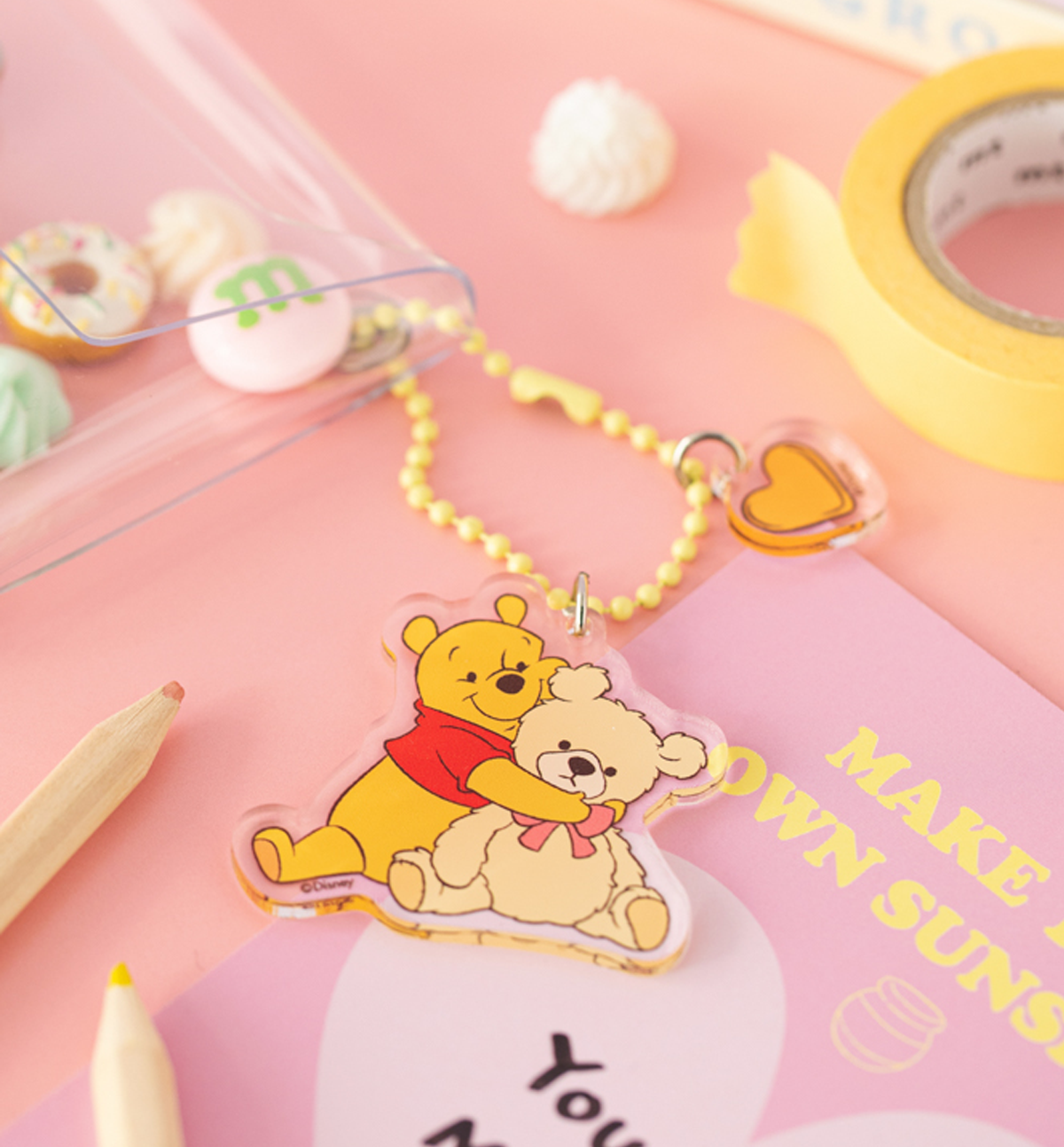 Winnie The Pooh Acrylic Keyring [2 Designs]