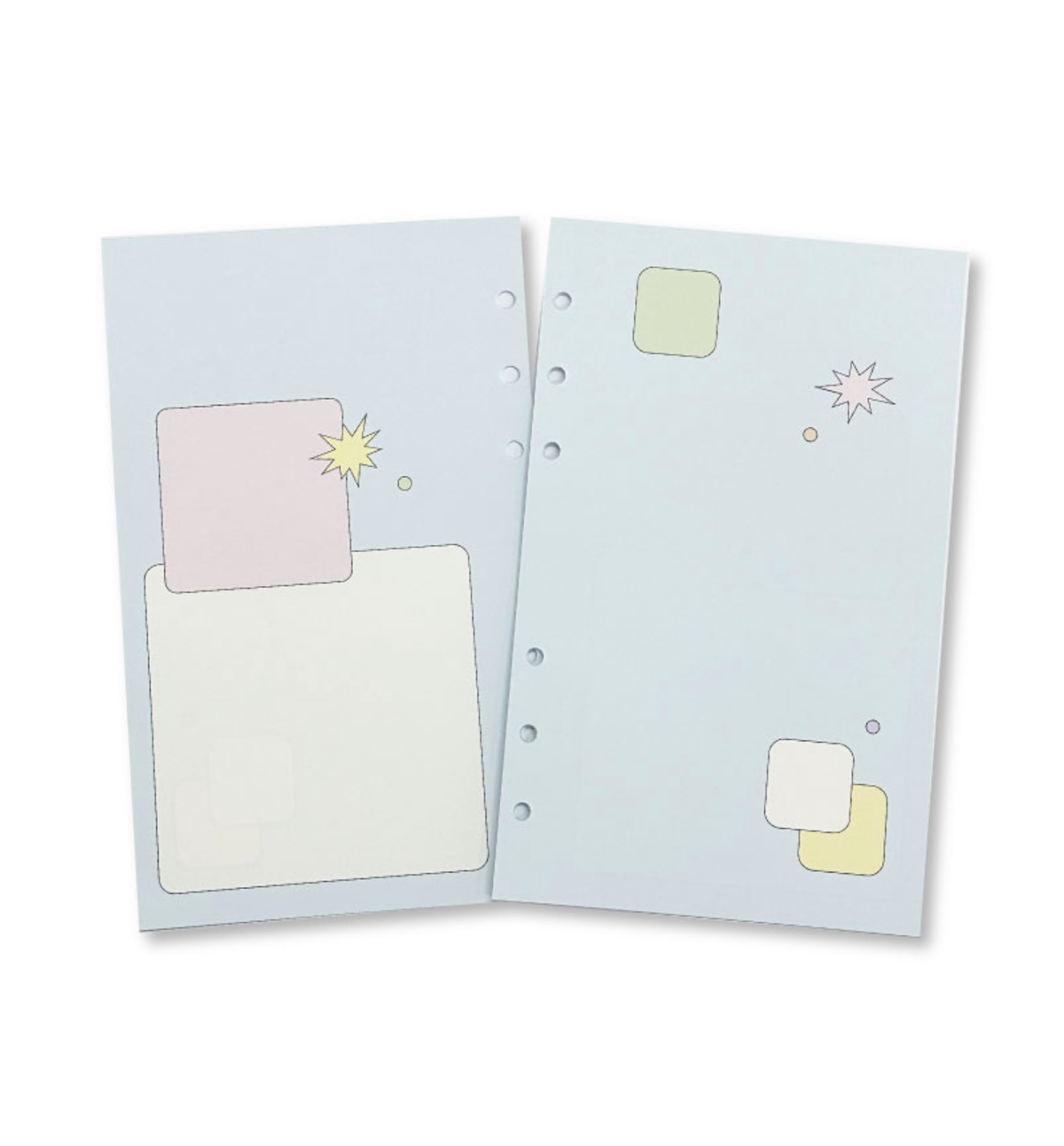 A6 Salty Free Note Paper Refill