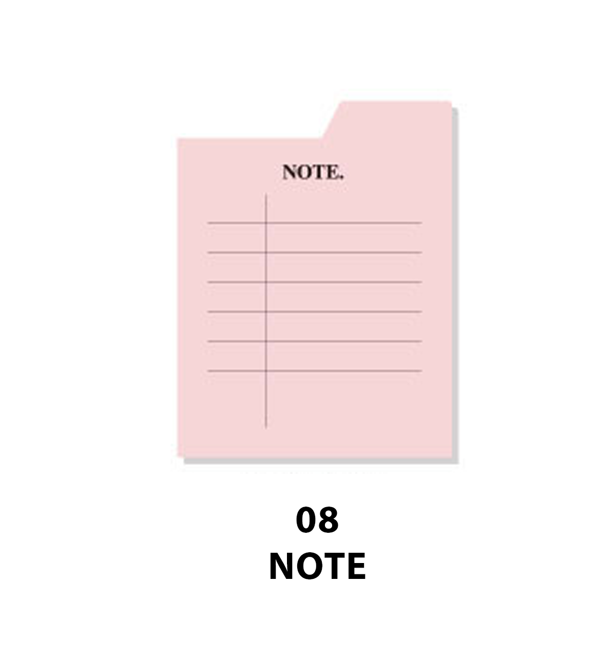 Thumbnail Index Sticky Note